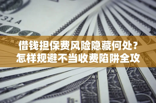 济南借钱担保费风险隐藏何处？怎样规避不当收费陷阱全攻略！